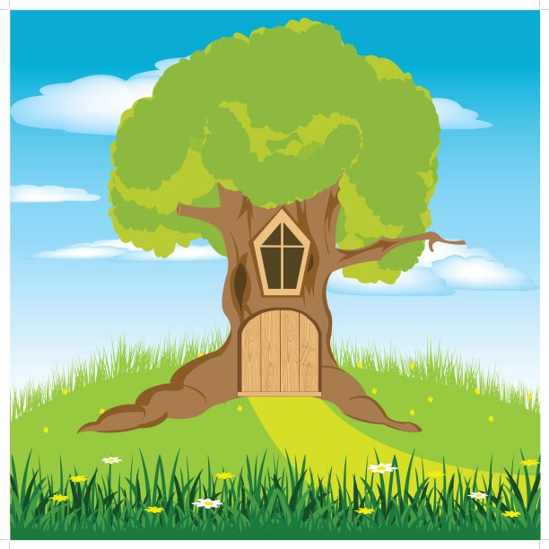 房子在树图片下载