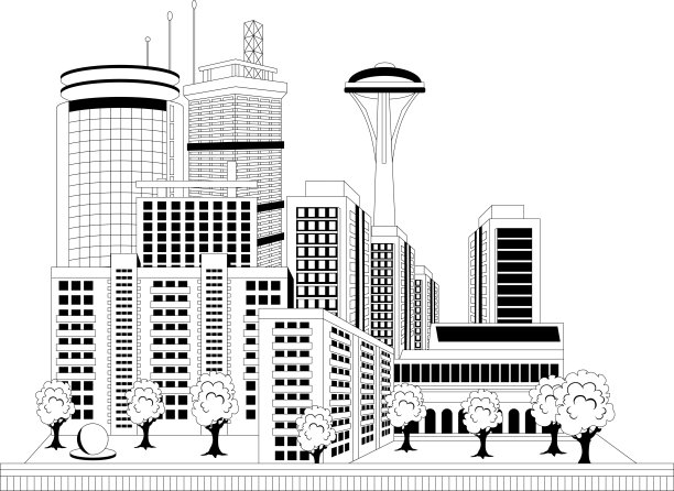 现代城市图片下载