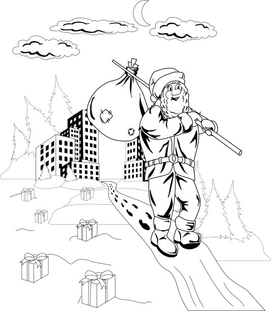 圣诞老人图片下载