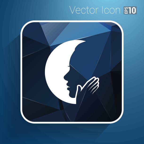 女人脸时尚女孩美插画向量图片下载