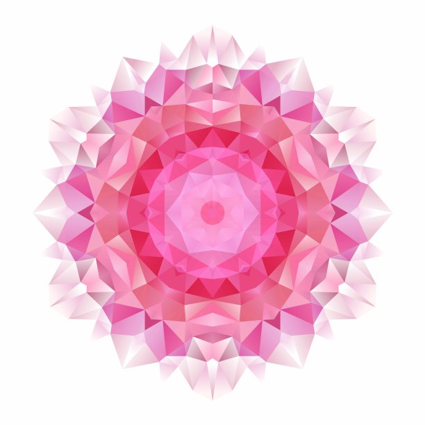 万花筒花曼荼罗。图片下载