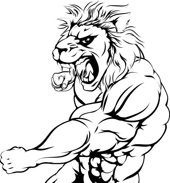 老虎性格冲图片下载