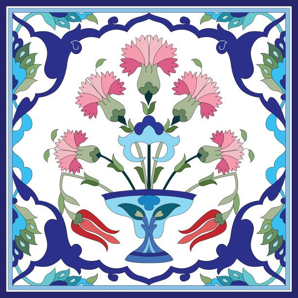 艺术奥斯曼图案系列71图片下载