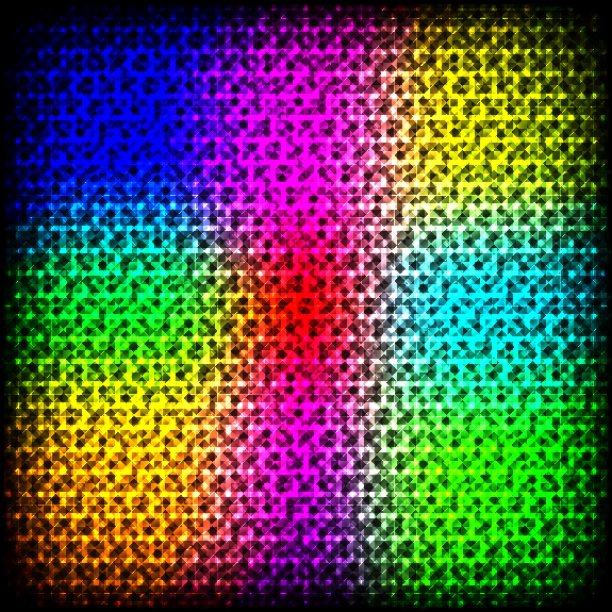 抽象光谱暗背景与彩色闪烁。图片下载