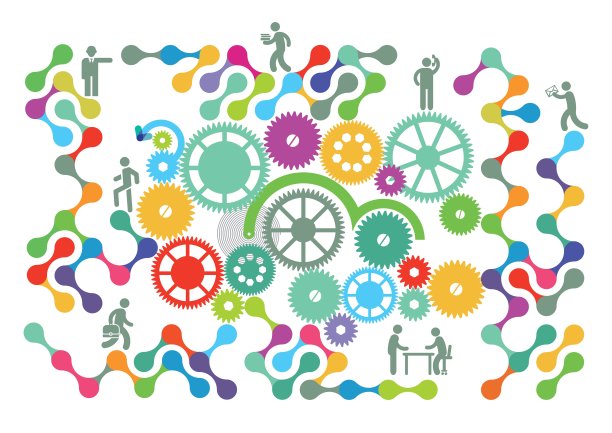 团队合作网络图标图片下载