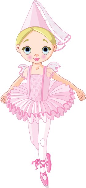 粉红色的公主图片下载