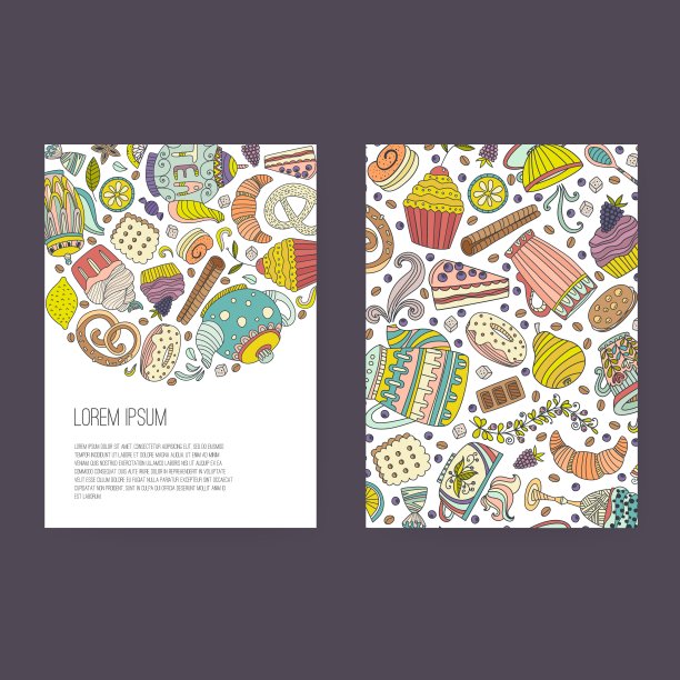 甜点业务集图片下载