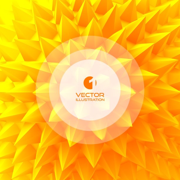 3 d抽象插图。向量模板。图片下载