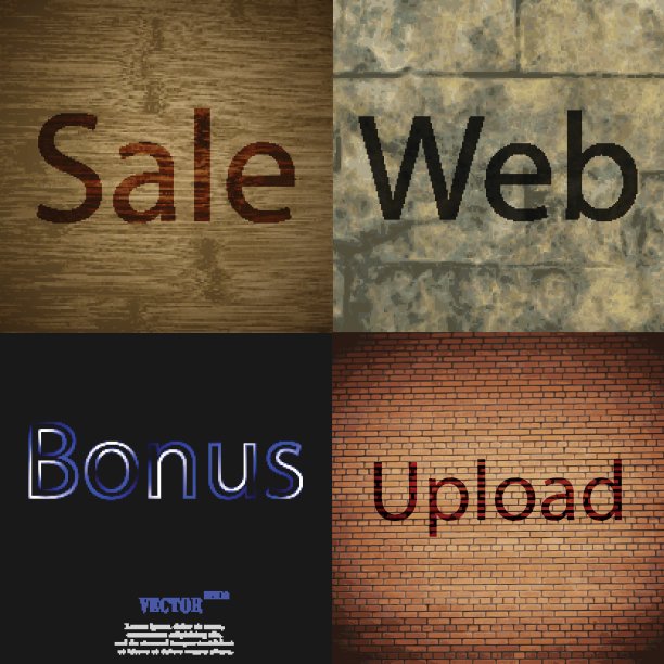 集最流行的网页设计图标在抽象的背景图片下载