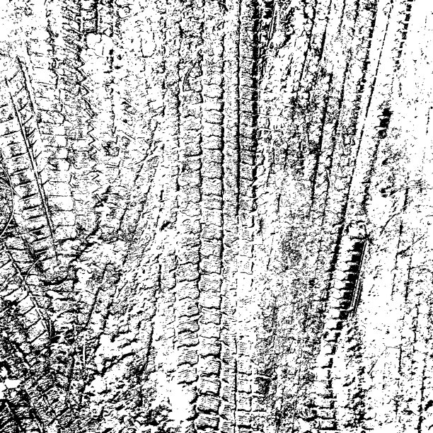 背景有轮胎痕迹。矢量插图。图片下载