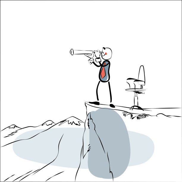 商业领袖目光远大图片下载