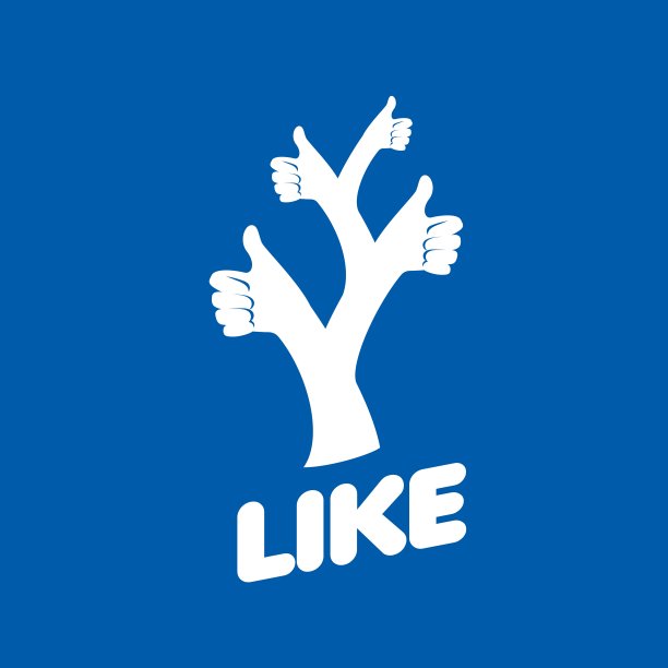 点赞矢量Logo图片下载