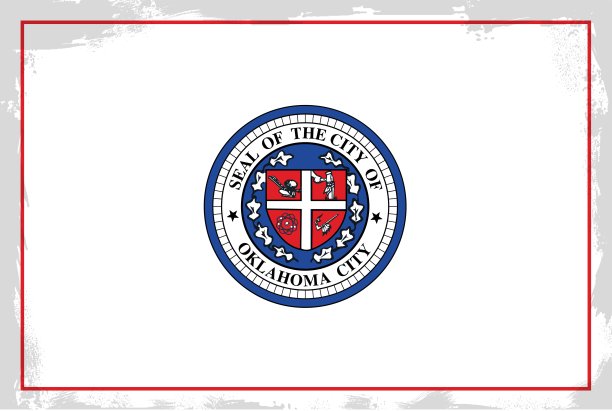 俄克拉荷马城的旗帜图片下载