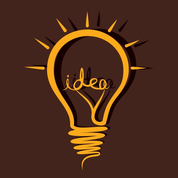 草图想法灯泡图片下载