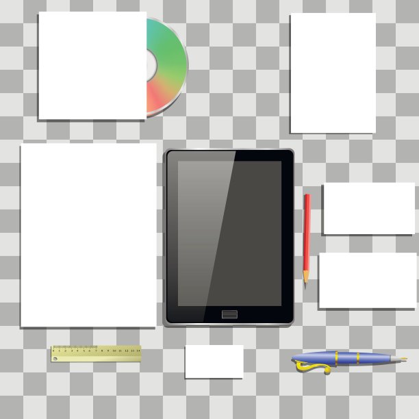 办公用品隔离图片下载