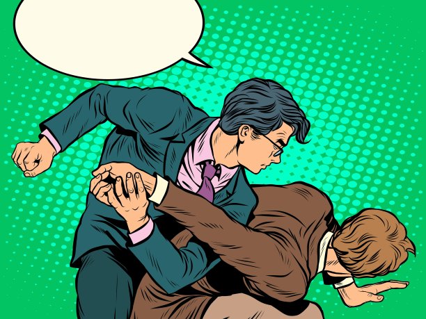 男性商人战斗图片下载