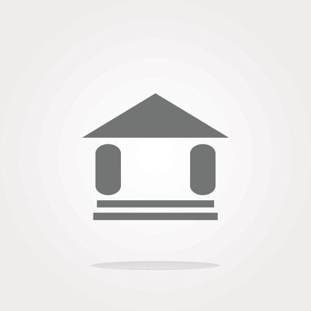 矢量按钮与夏季家，网页图标标志图片下载