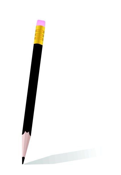 写实的单黑色铅笔图片下载