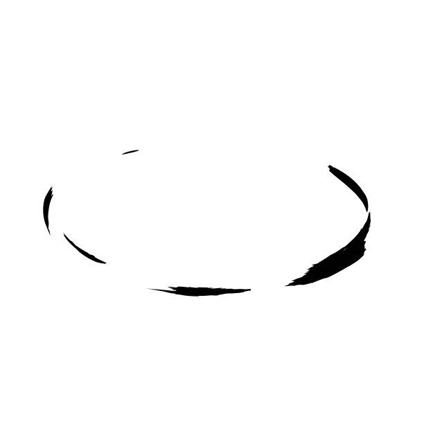 Grunge向量框架椭圆形状图片下载