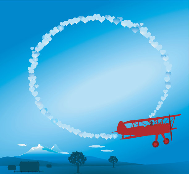 天空作家写问候图片下载