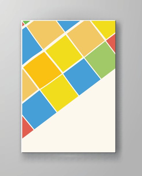 抽象的设计模板。图片下载