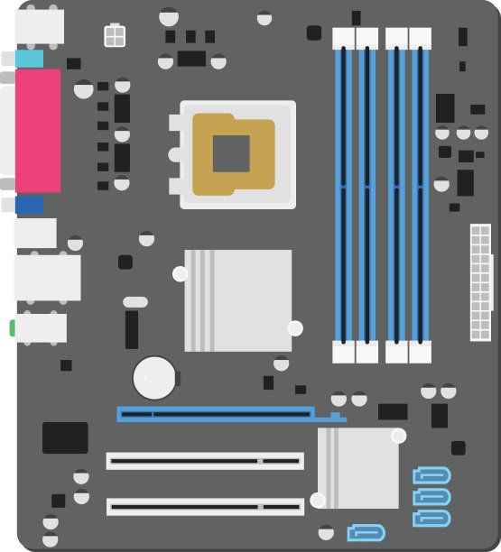 主板计算机概念由主板是ATX的尝试。图片下载