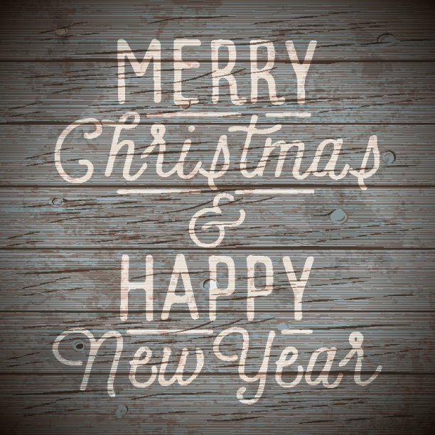 复古背景与圣诞口号图片下载