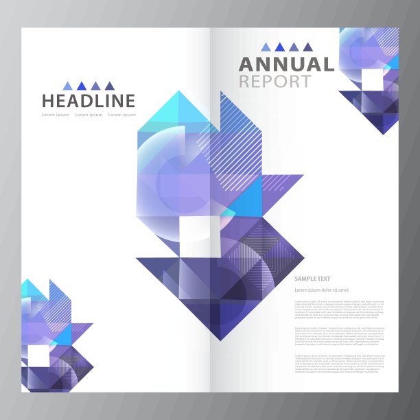 年度业务报告模板图片下载