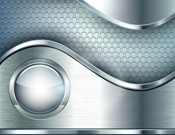 带有金属元素的抽象背景。图片下载