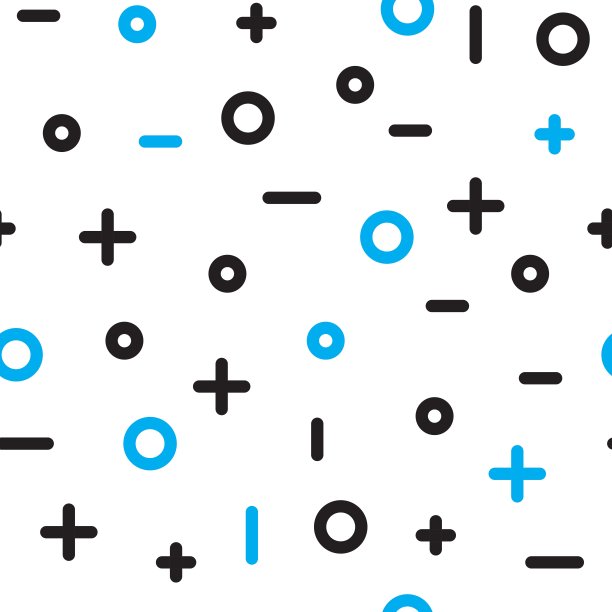 通用向量时尚几何无缝图案图片下载