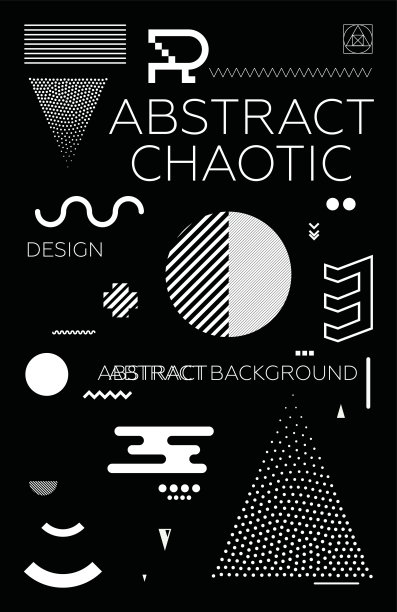 混乱的抽象背景图片下载