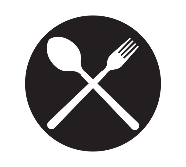 勺子和叉子图标图片下载