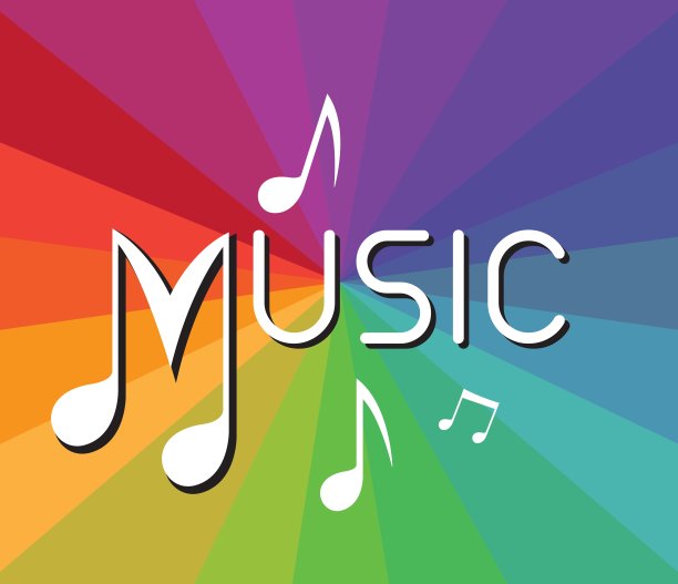 抽象背景下的标志设计图片下载