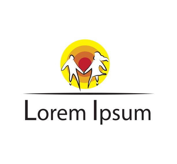 情侣和太阳图片下载