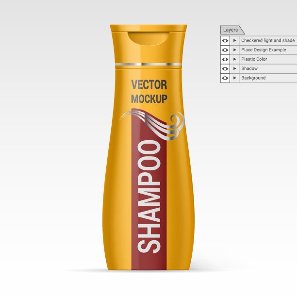 塑料瓶洗发水图片下载