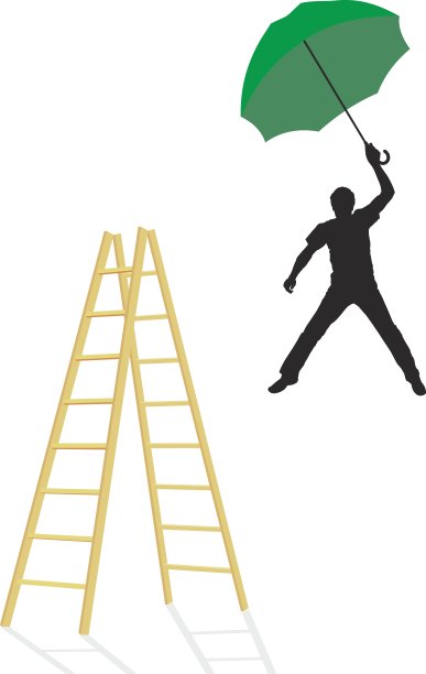 把人从梯子上跳下来图片下载