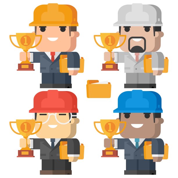 工程师微笑着拿着杯子图片下载