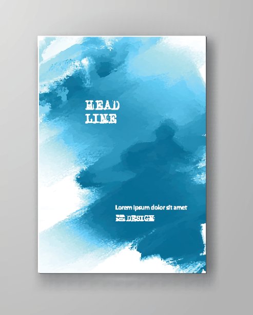 抽象的墨迹的背景。图片下载