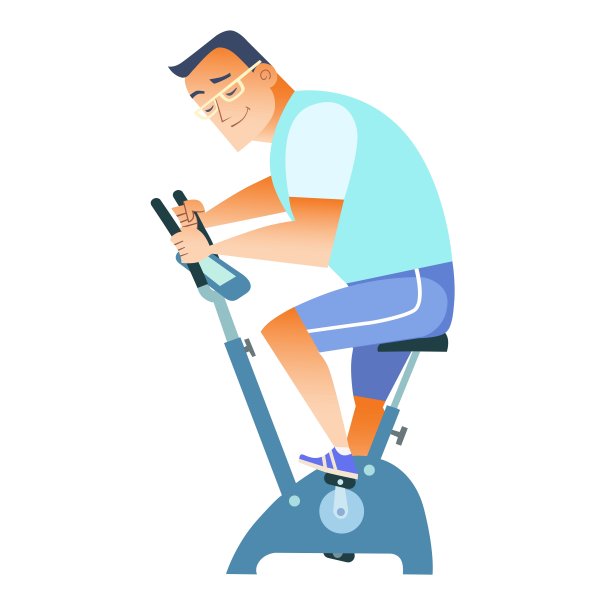 运动员的运动自行车图片下载