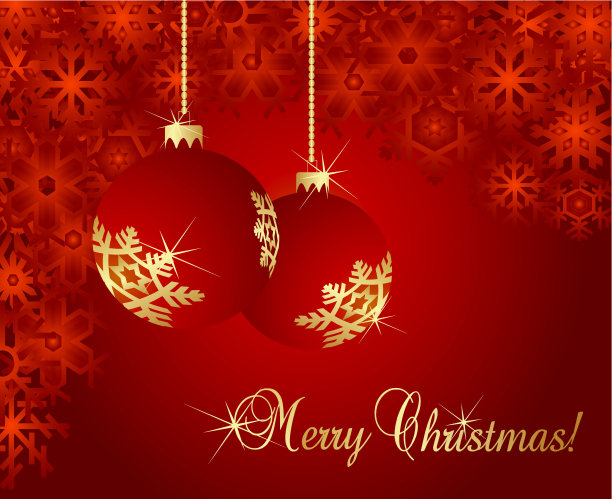 圣诞背景矢量与夏娃树装饰图片下载