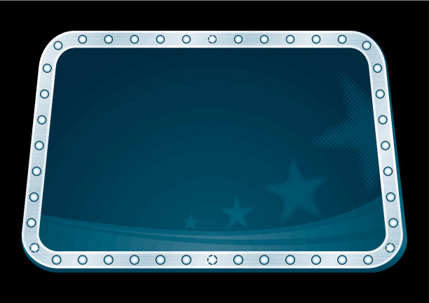 霓虹灯与星星图片下载