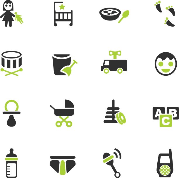 婴儿图标设置图片下载