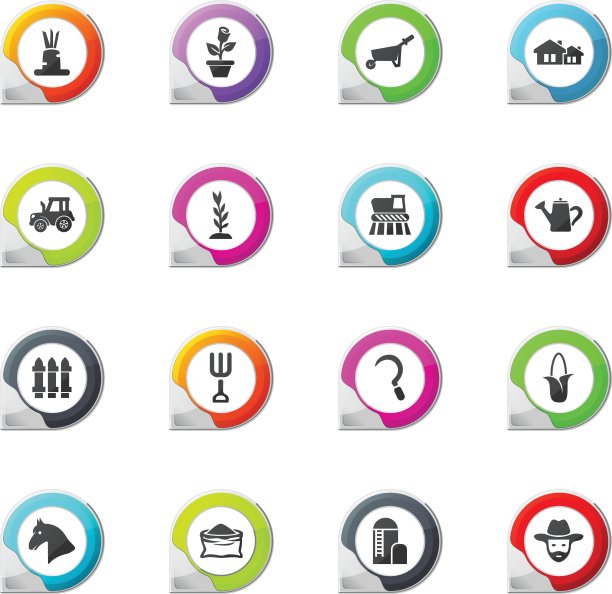 农业图标设置图片下载