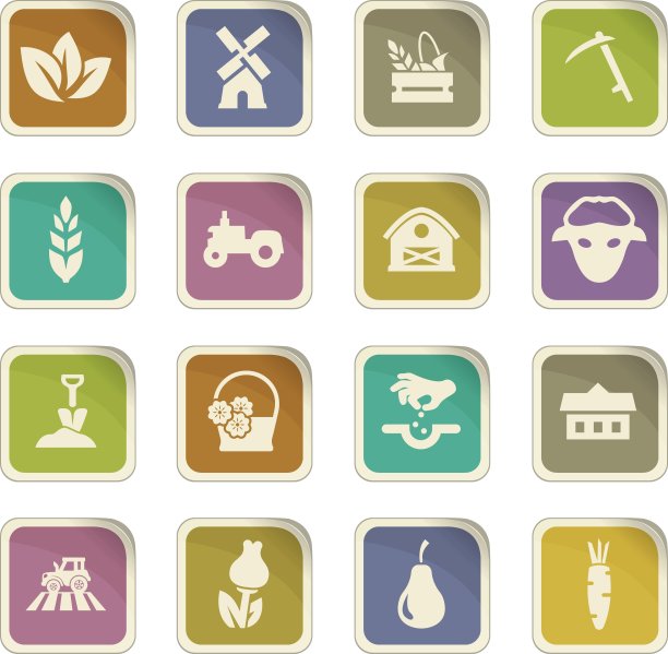 农业图标设置图片下载