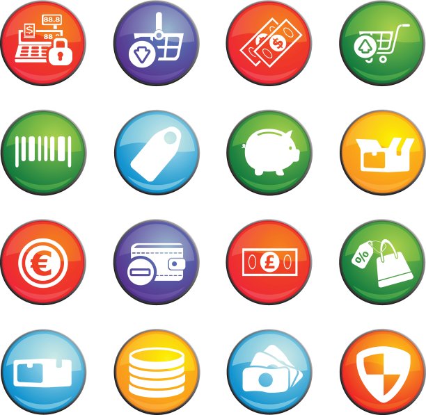 电子商务图标设置图片下载