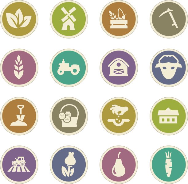 农业图标设置图片下载
