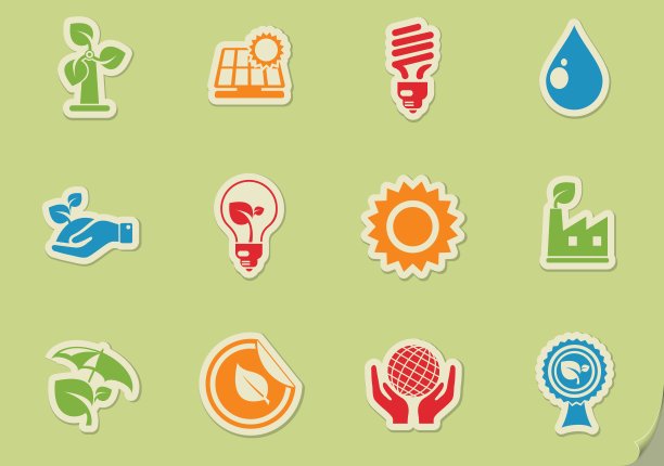 生态及循环再造标志图片下载