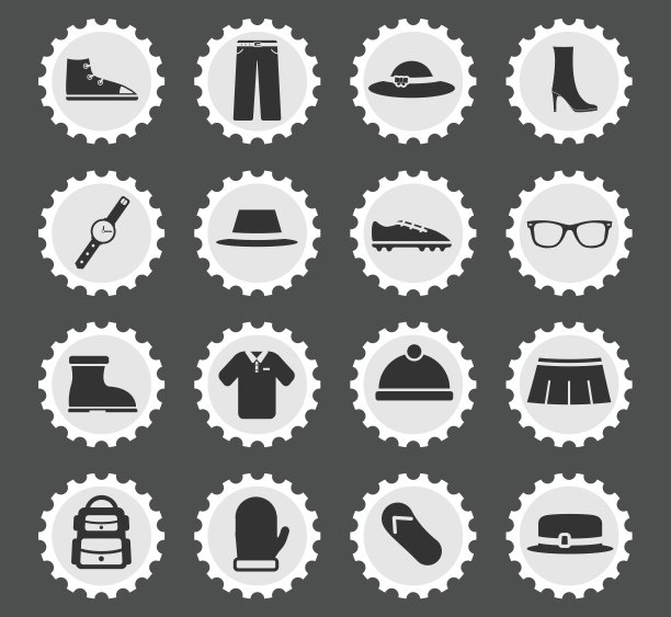 衣服简单的图标图片下载