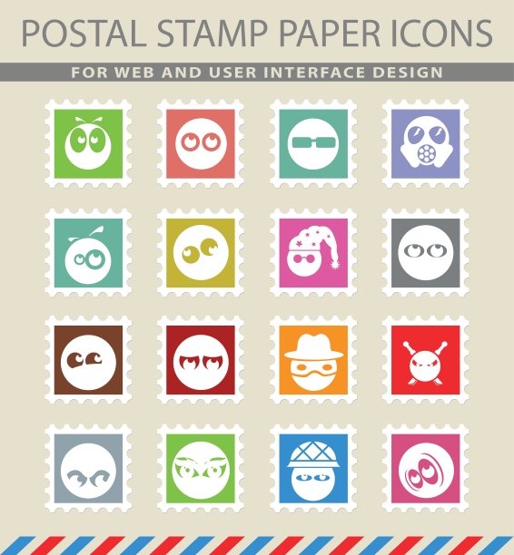 情感和眼神图标图片下载