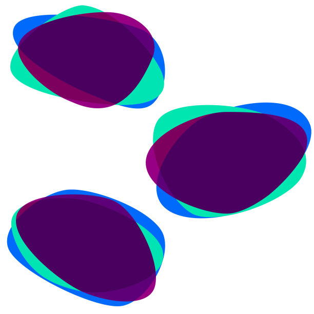 多色抽象模板。EPS 8图片下载